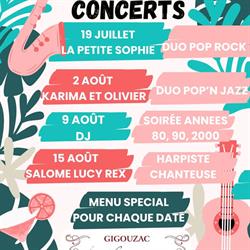 L’Entre amis, Gigouzac - Horaires d'ouverture