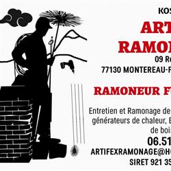 ARTIFEX RAMONAGE KOSS PCVC+R, Montereau-Fault-Yonne - Horaires d'ouverture