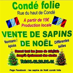 Vente de sapins de Noël, Condé-Folie - Horaires d'ouverture